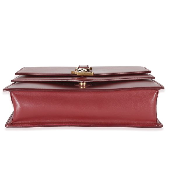 Saint Laurent Burgundy Smooth Leather Medium Sulpice - Picture 5 of 8